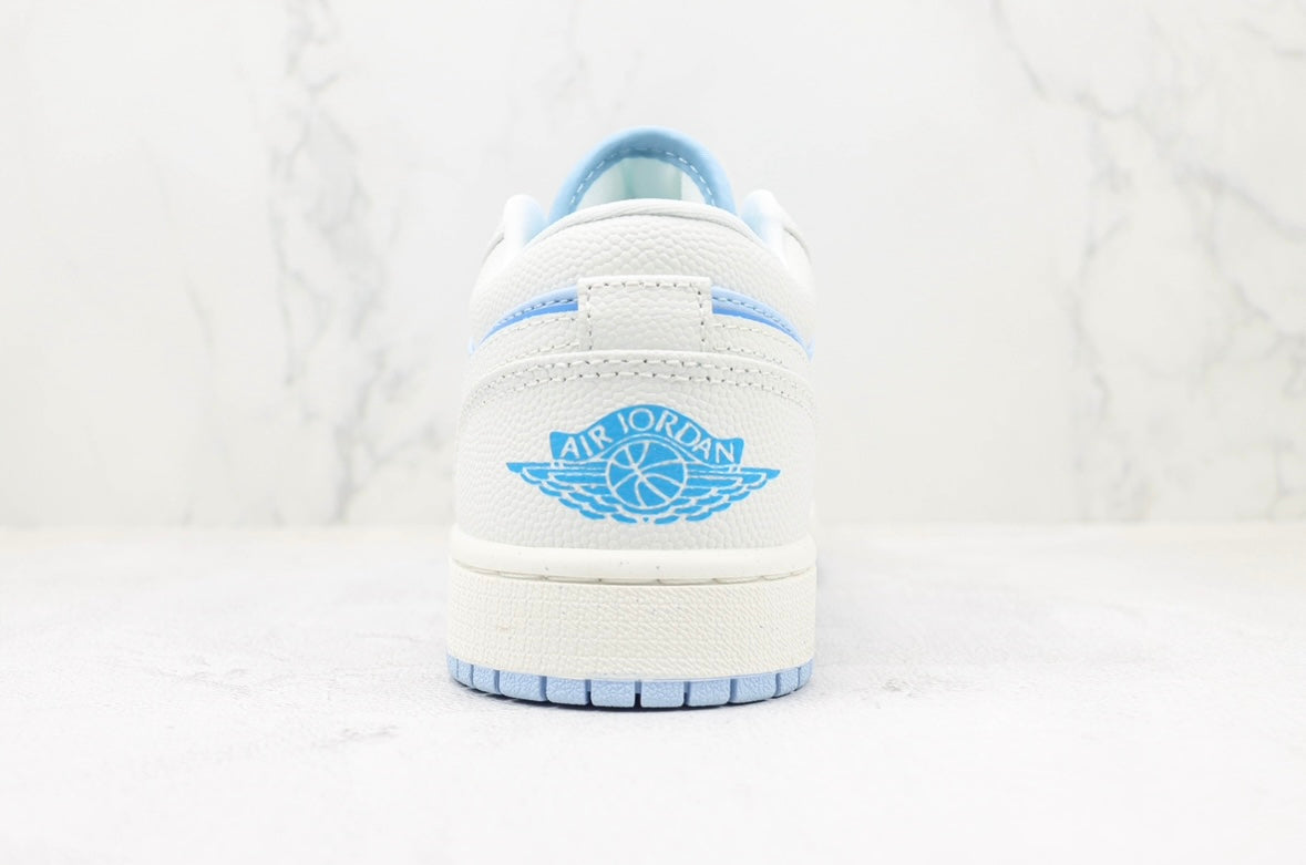 Jordan 1 Low Reverse Ice Blue Luxe Premium Brazil