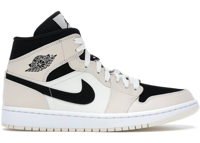 Jordan 1 Mid Barely Orange Light Violet Luxe Premium Brazil