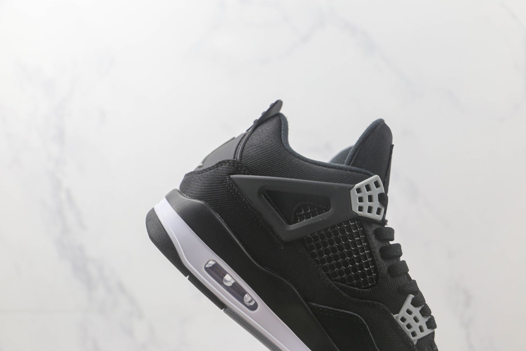 Jordan 4 Retro SE Black Canvas - Luxe Premium Brazil