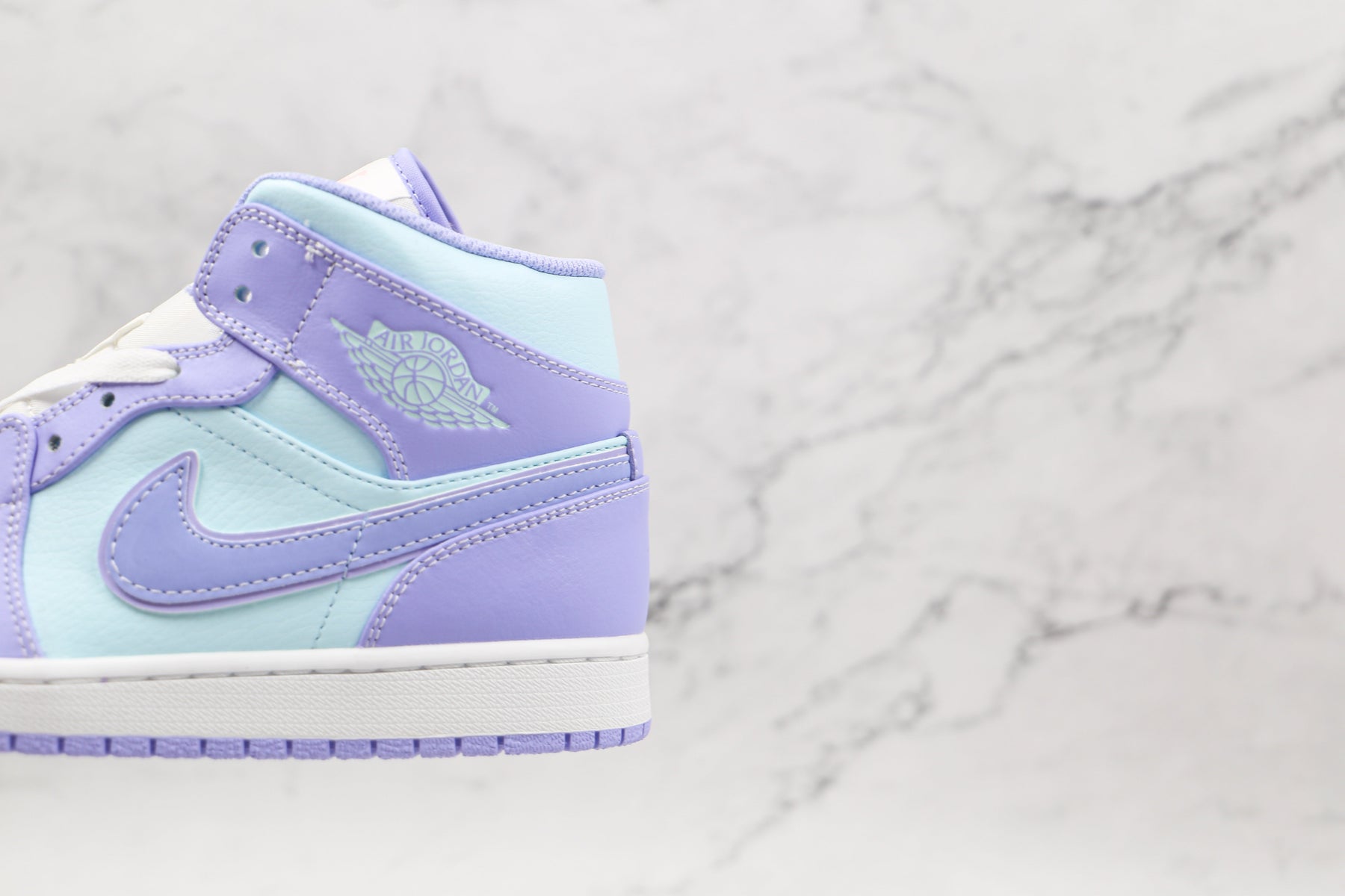 Jordan 1 Mid Purple Aqua - Luxe Premium Brazil