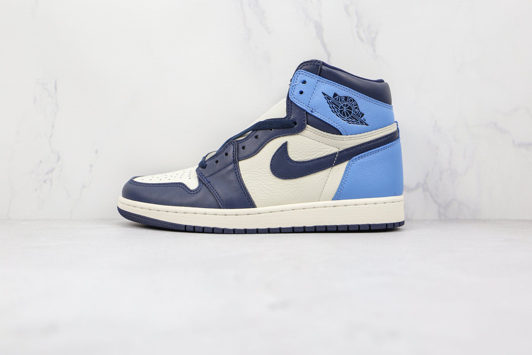 Jordan 1 Retro High Obsidian UNC Luxe Premium Brazil