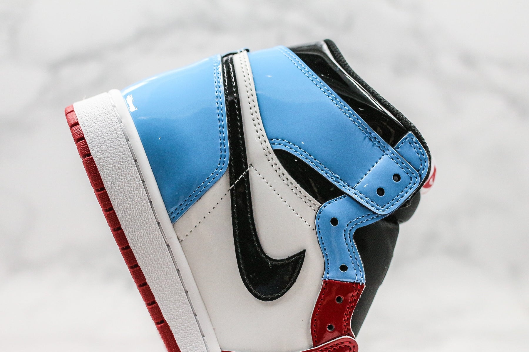 Jordan 1 Retro High Fearless UNC Chicago Luxe Premium Brazil