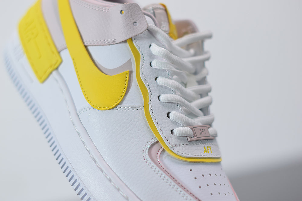 Nike Air Force 1 Shadow White Barely Rose Speed Yellow My Store