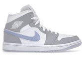 Jordan 1 Mid Wolf Grey Aluminum - Luxe Premium Brazil