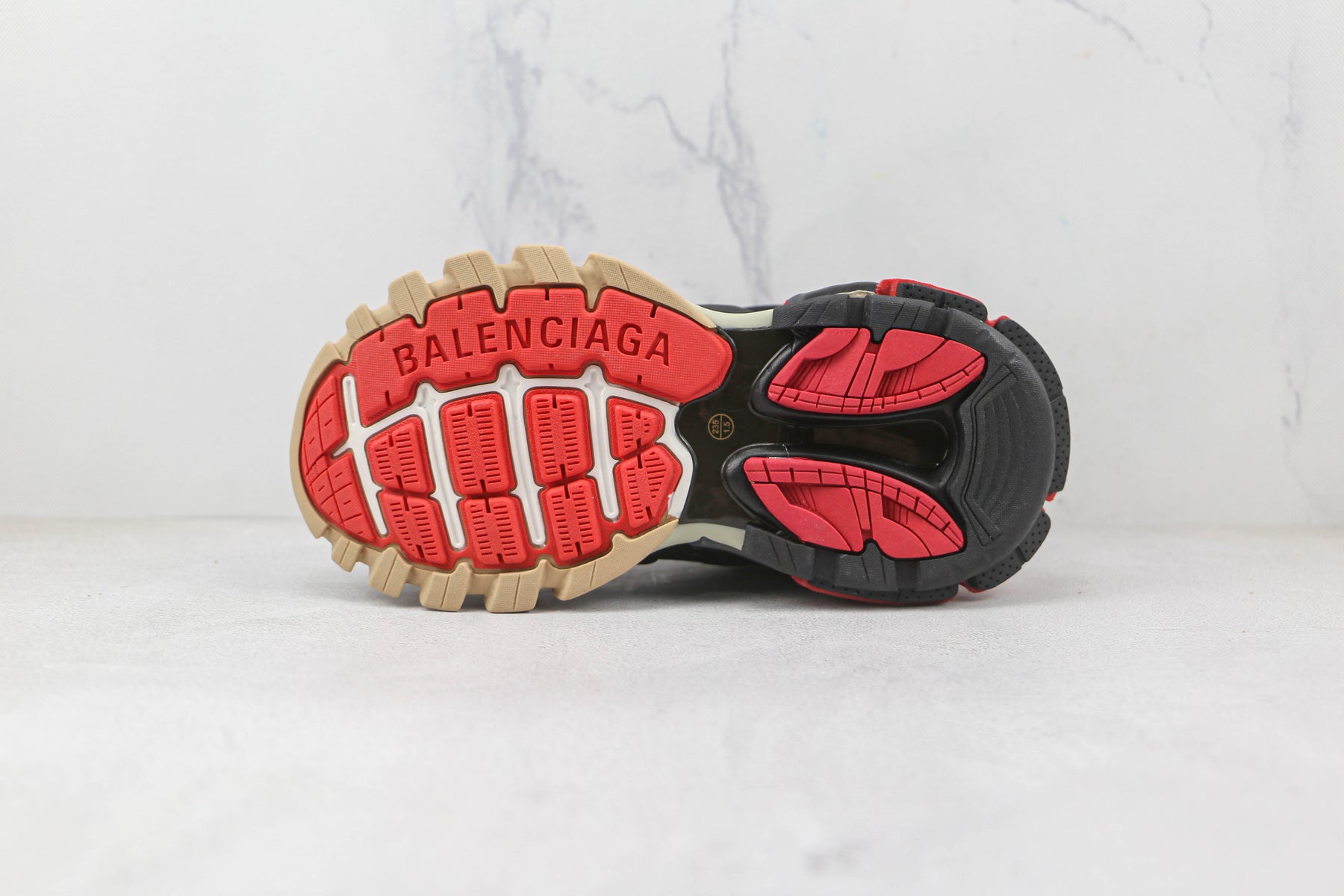 Balenciaga Track Black Grey Red - Luxe Premium Brazil