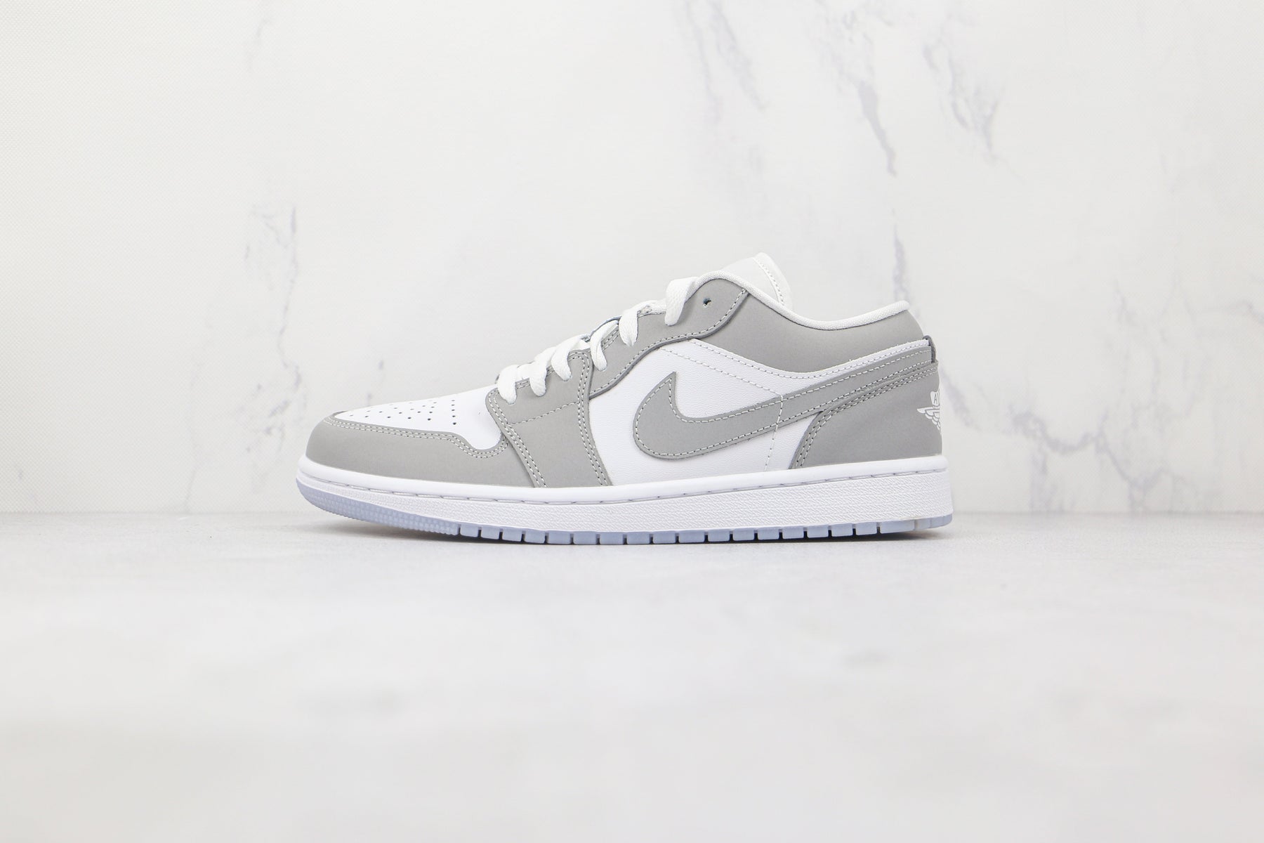 Jordan 1 Low Wolf Grey Luxe Premium Brazil