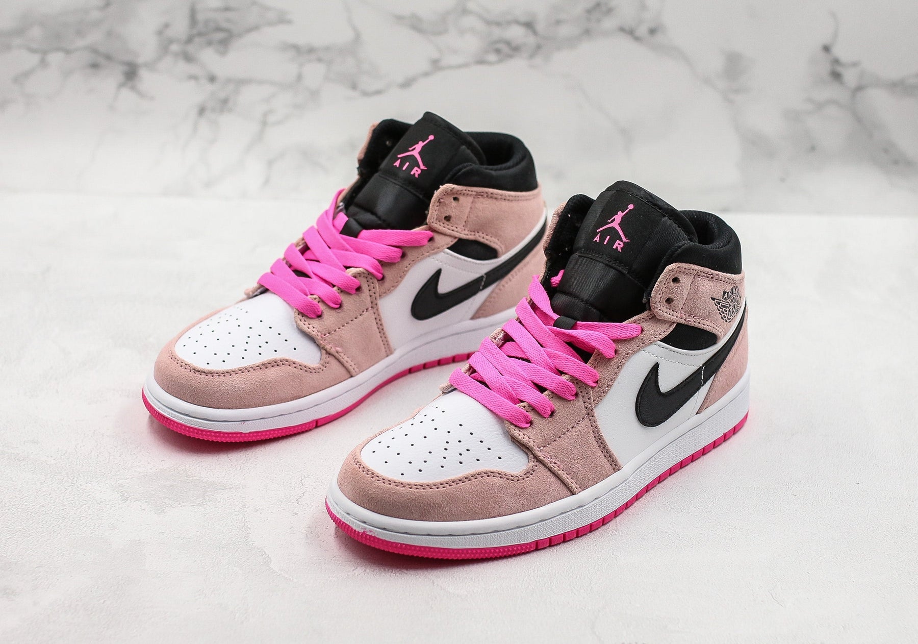 Jordan 1 Mid Crimson Tint Luxe Premium Brazil