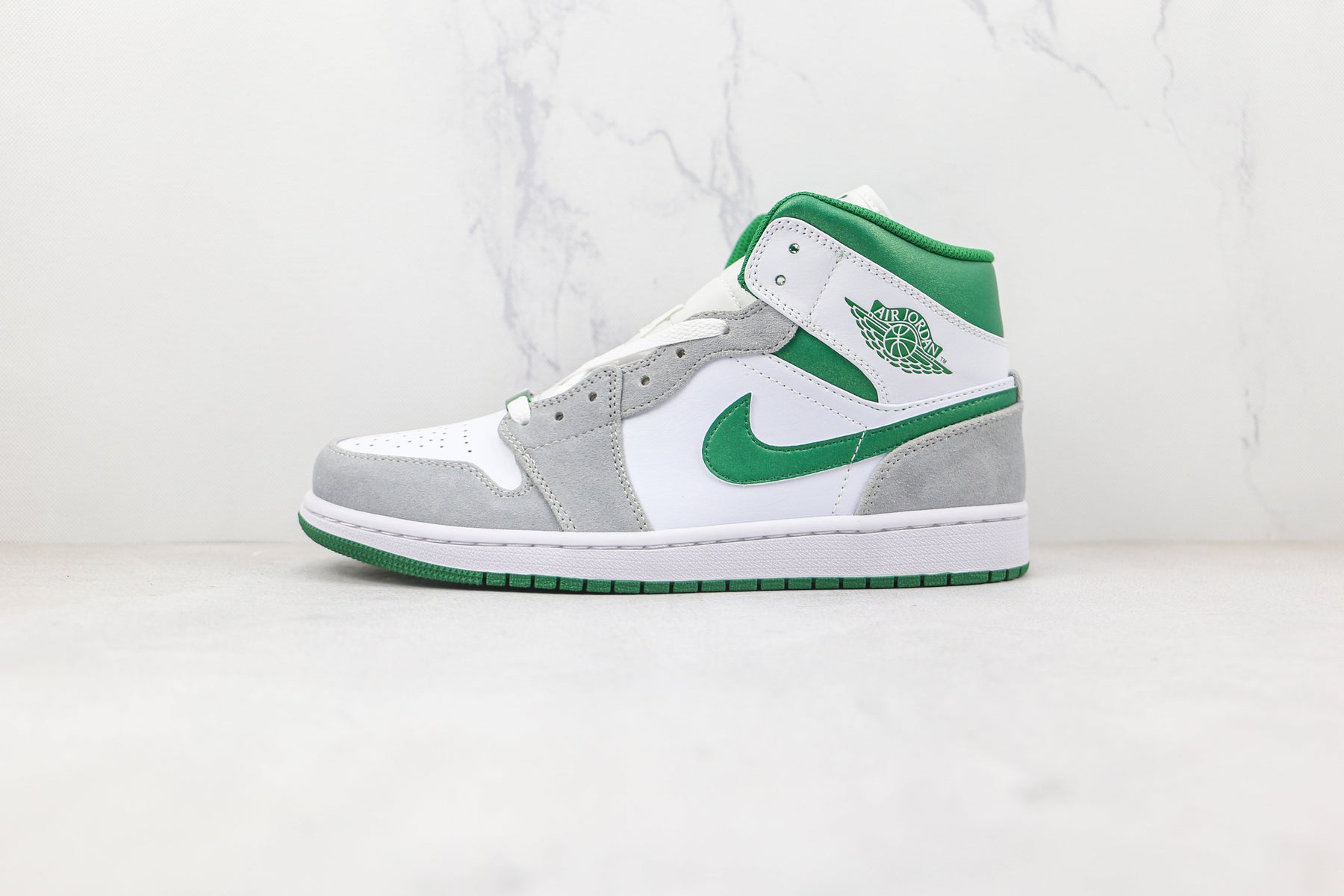 Jordan 1 Mid SE Grey Green - Luxe Premium Brazil
