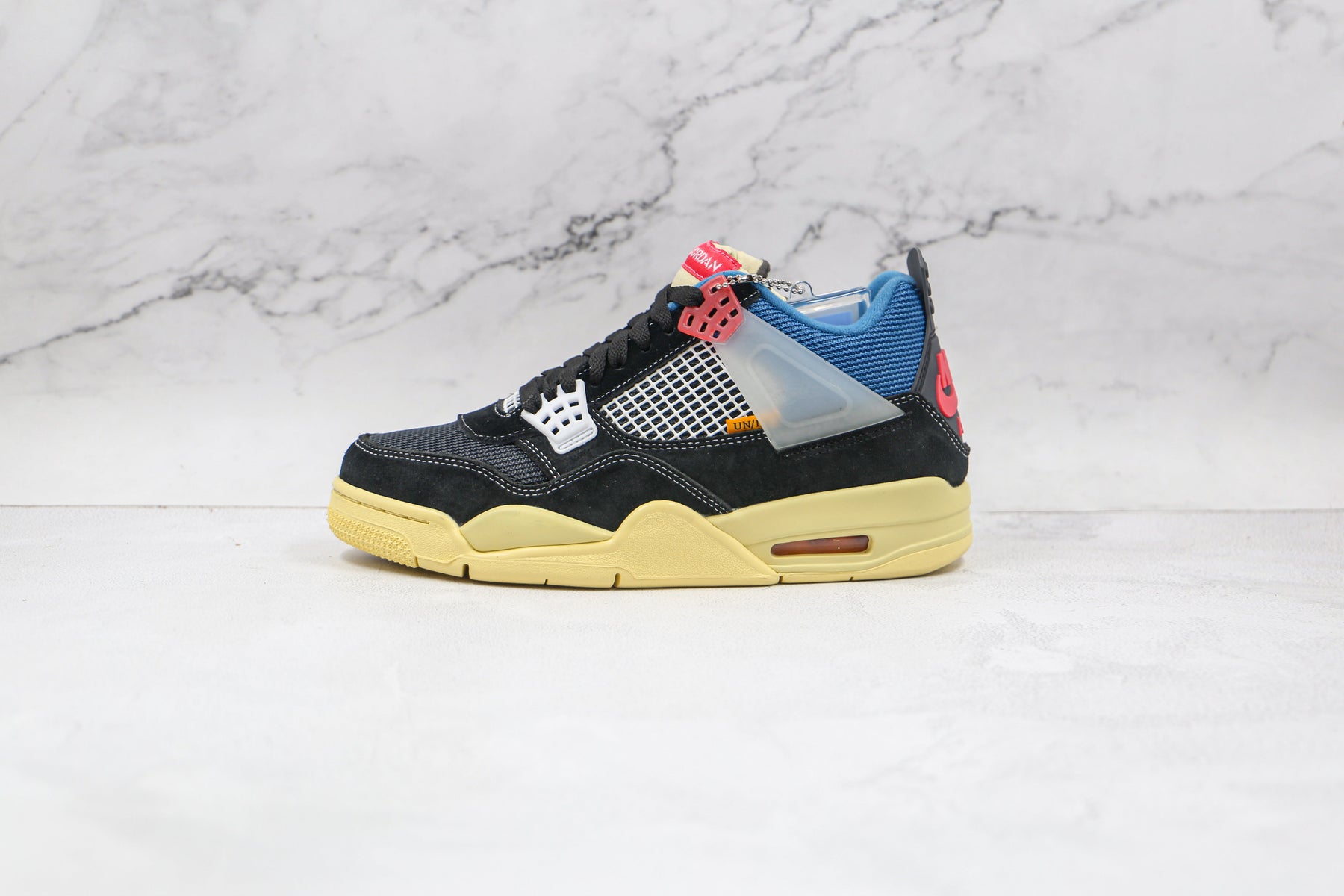 Jordan 4 Retro Union Off Noir - Luxe Premium Brazil