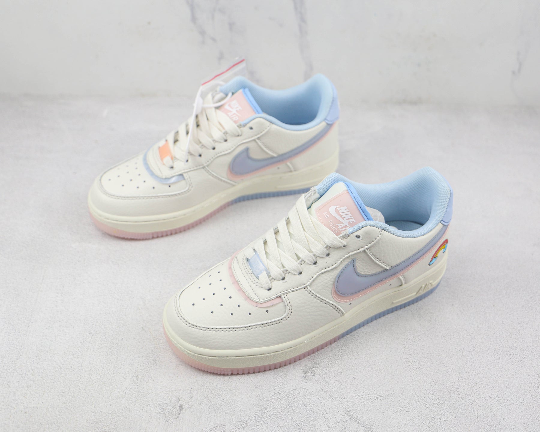 Nike Air Force 1 Double Swoosh Light Armory Blue My Store