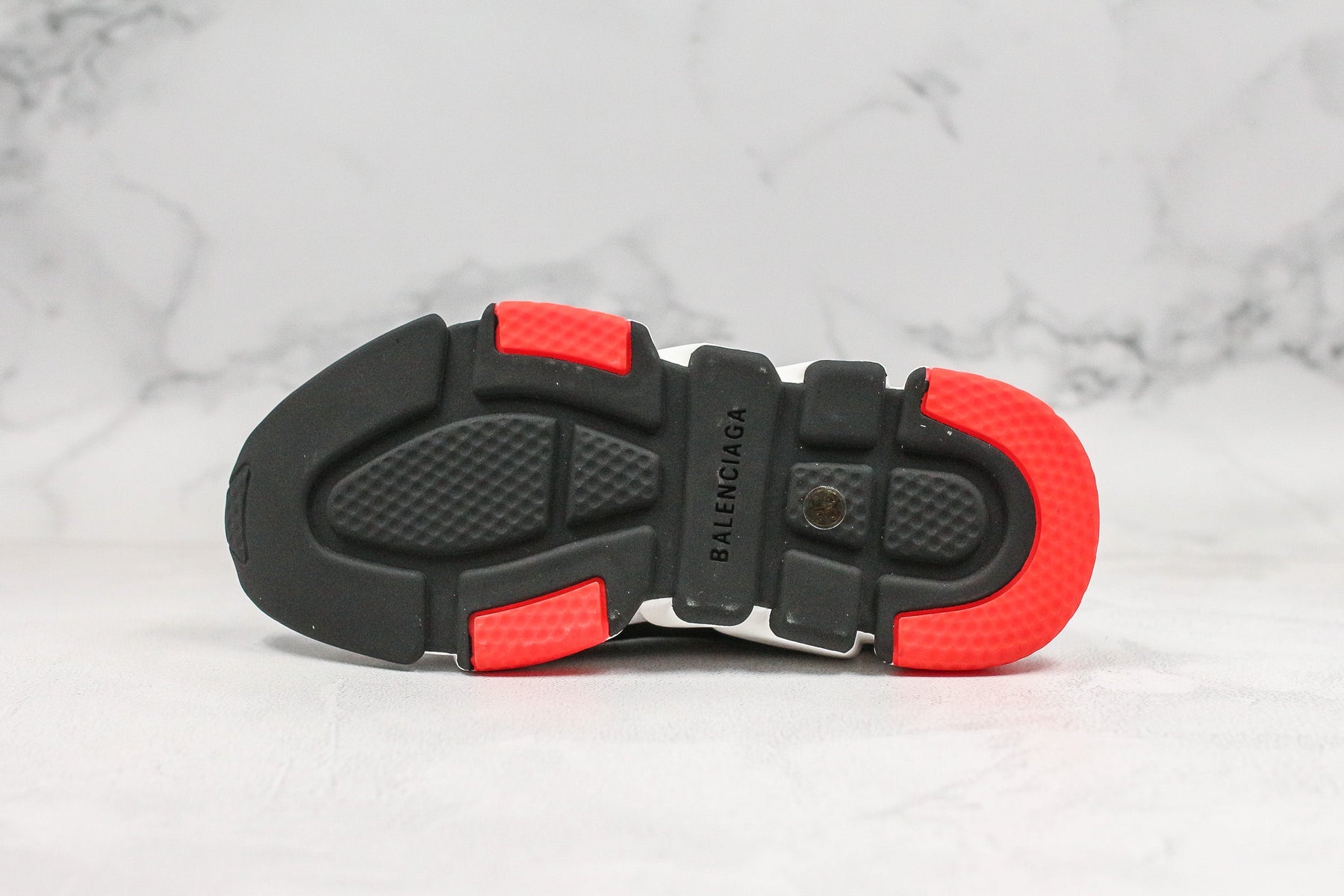 Balenciaga Speed Trainer Black Red - Luxe Premium Brazil