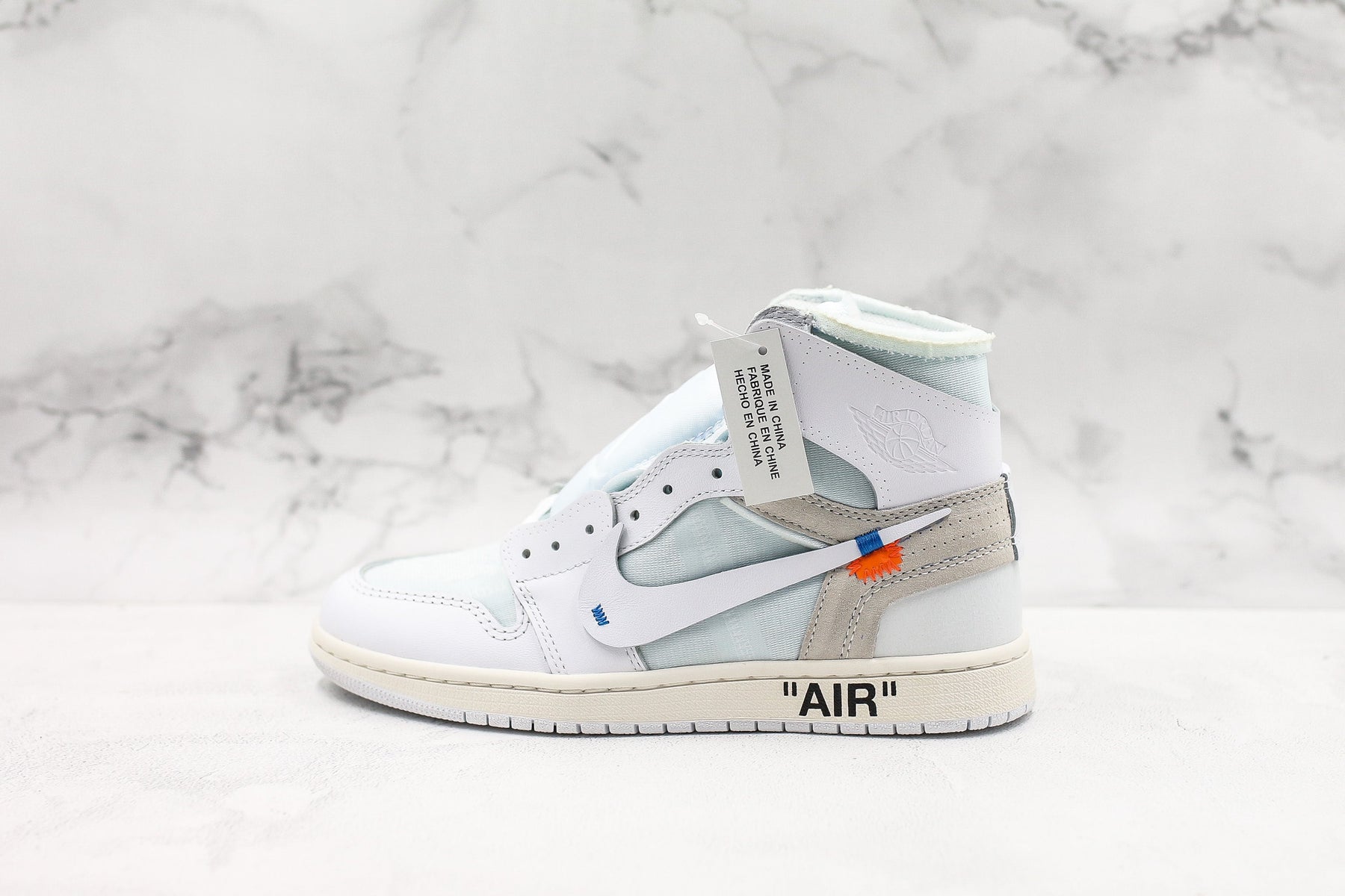 Nike Jordan 1 Retro High x Off White White - Luxe Premium Brazil