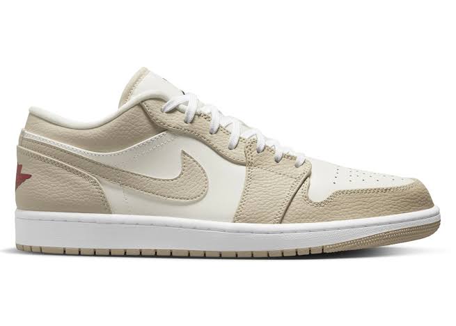 Jordan 1 Low SE Sail Rattan University Red Luxe Premium Brazil