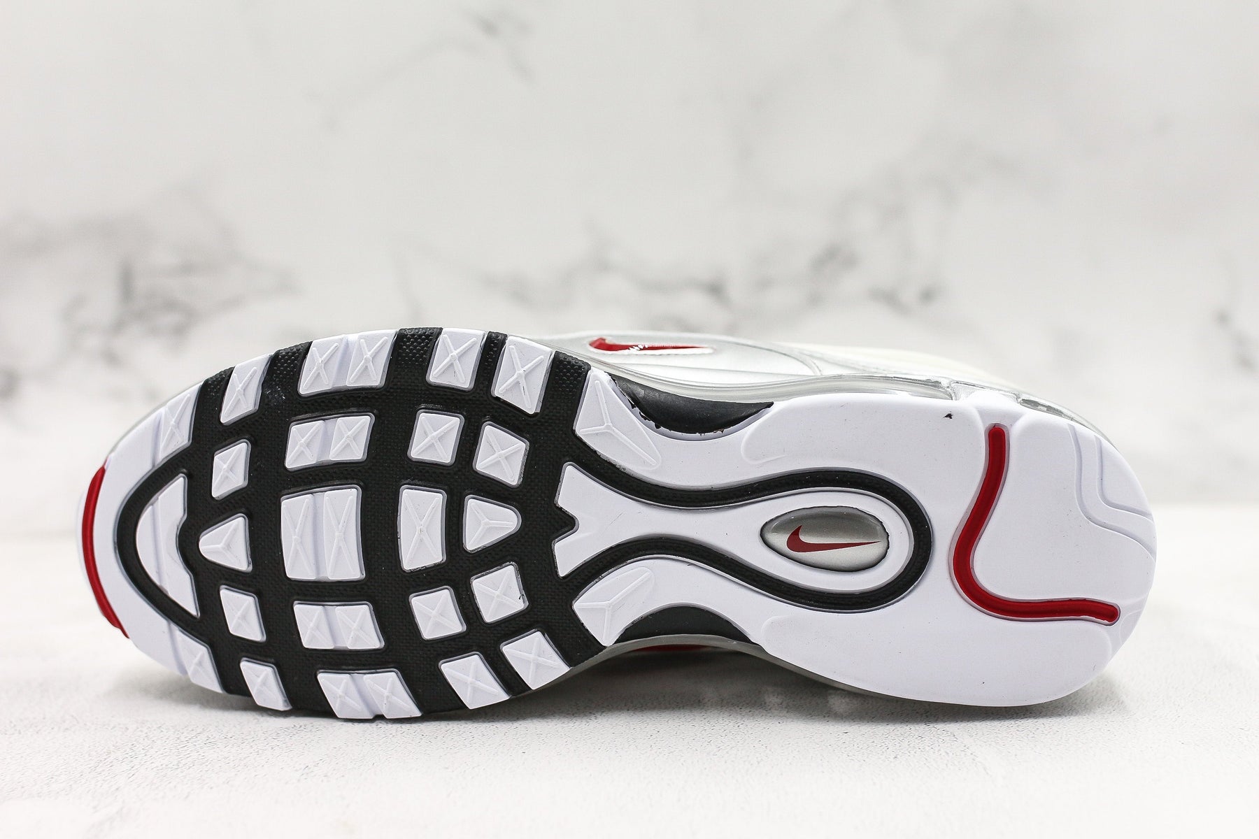 Nike Air Max 97 White Silver My Store