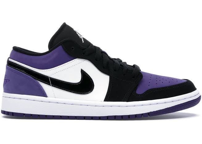 Jordan 1 Low Court Purple Luxe Premium Brazil