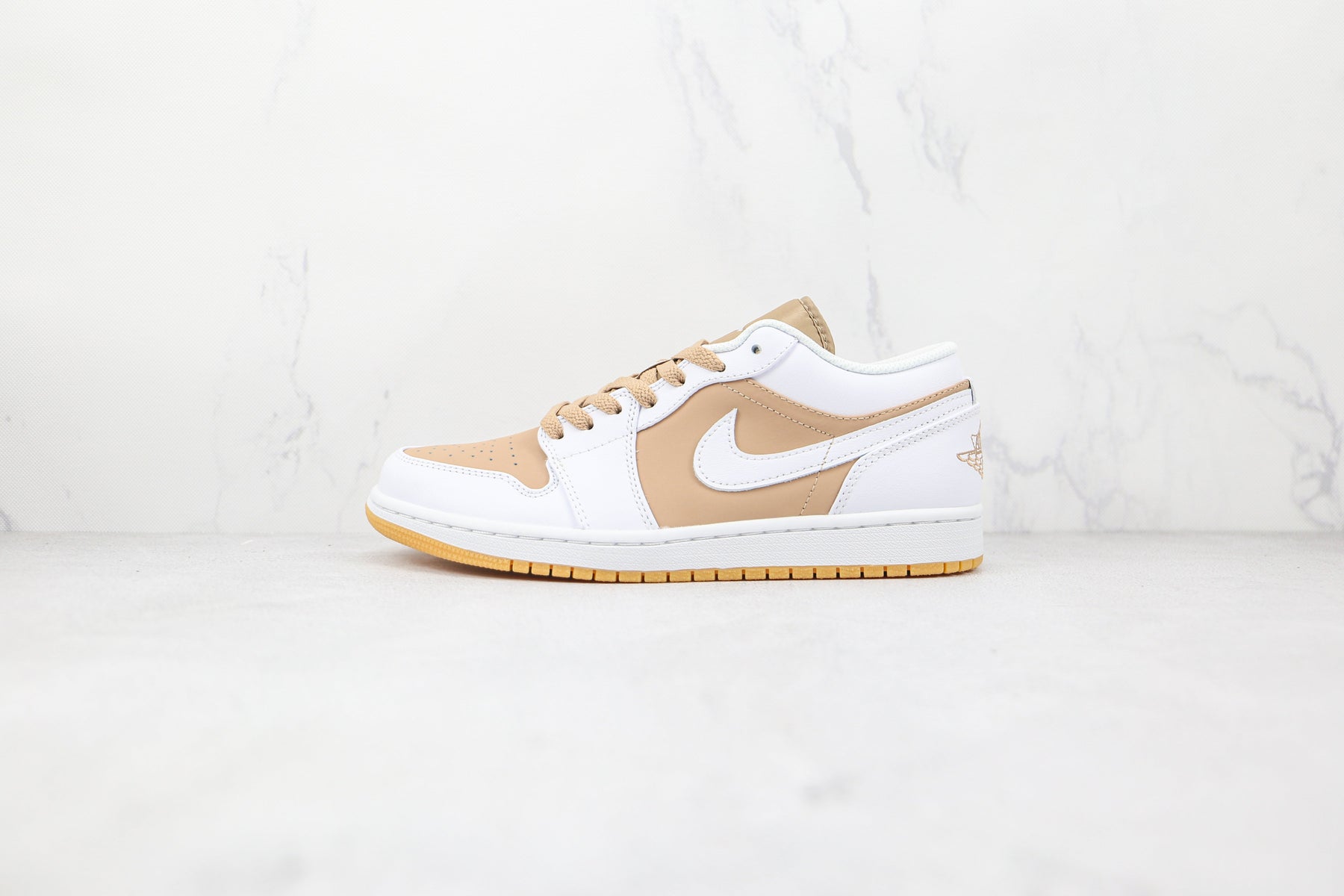 Jordan 1 Low Hemp White Luxe Premium Brazil