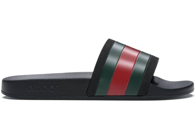 Gucci Rubber Slide Red Green - Luxe Premium Brazil