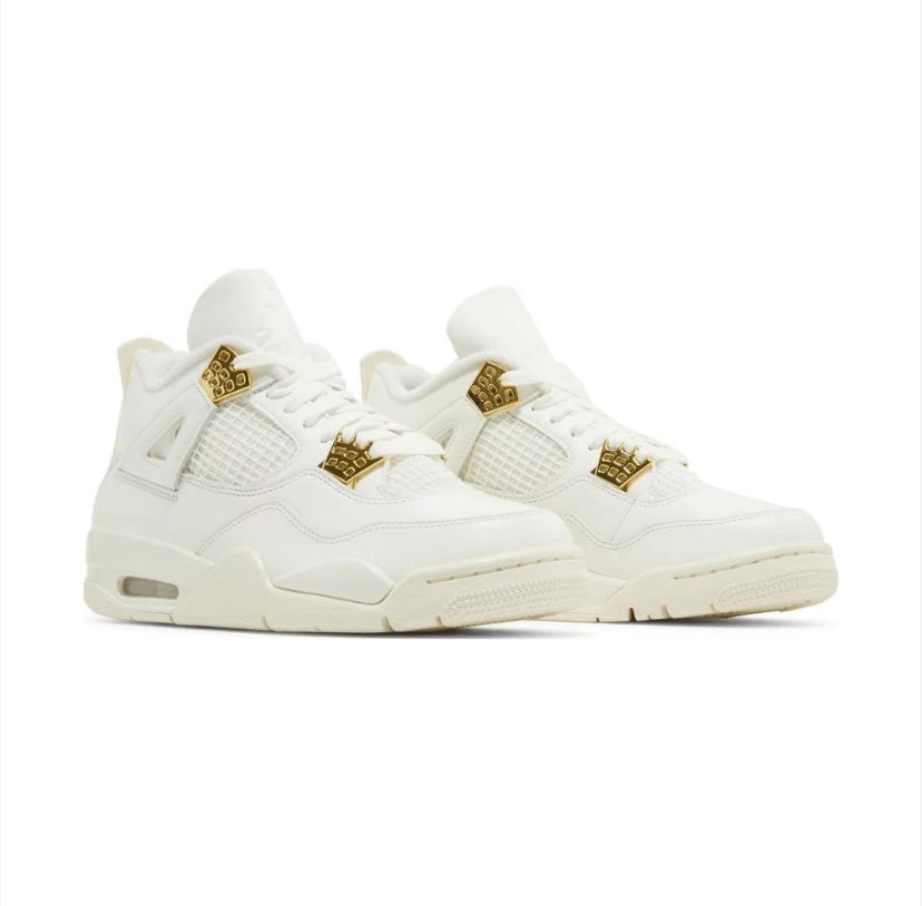 Jordan 4 Retro Metallic Gold - Luxe Premium Brazil