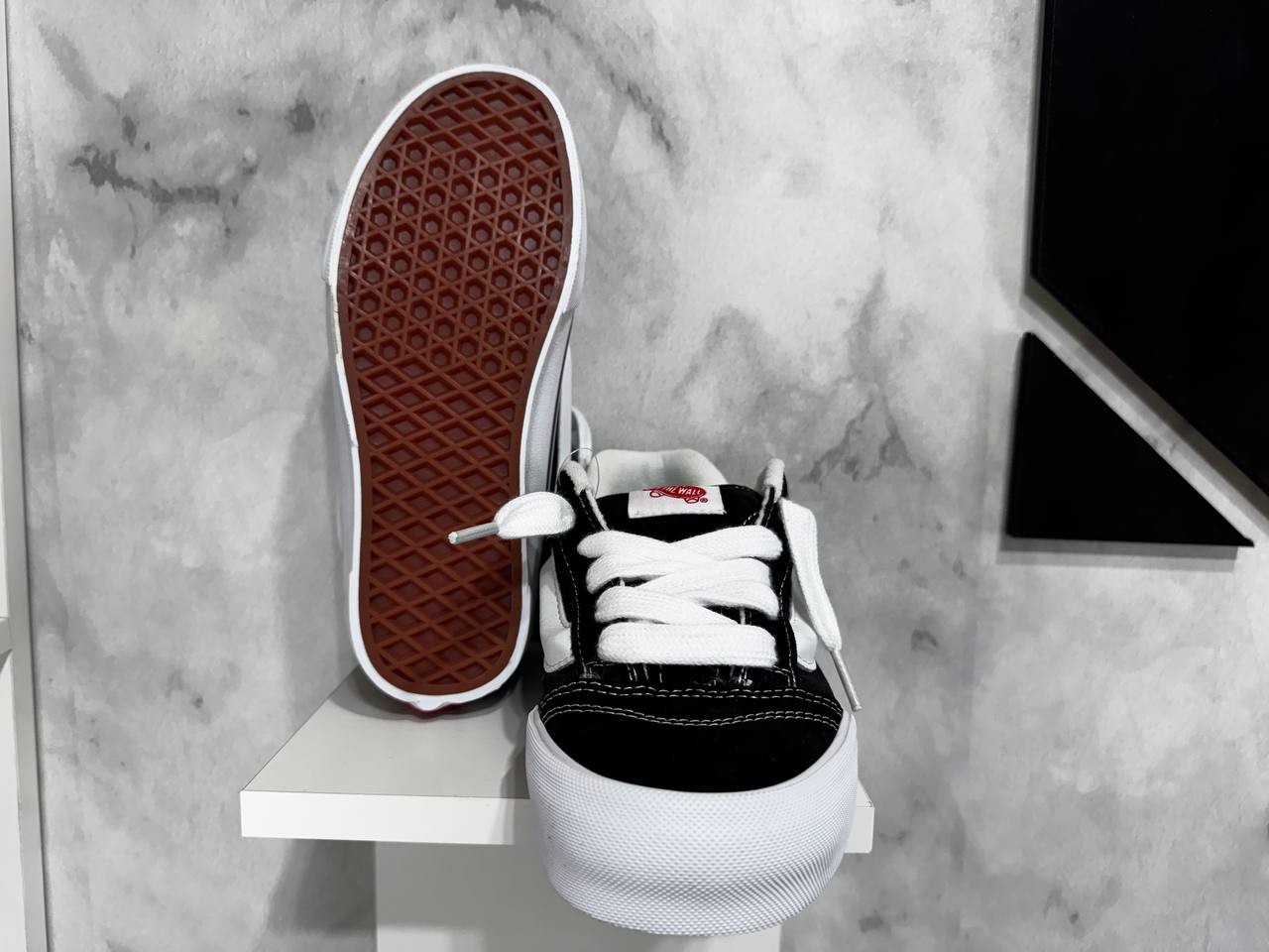 Vans Knu Skool Black White (Pronta Entrega) Luxe Premium Brazil