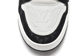Louis Vuitton Trainer White Black - Luxe Premium Brazil