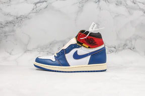 Jordan 1 Retro High Union Los Angeles Blue Toe Luxe Premium Brazil