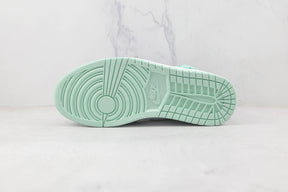 Jordan 1 Mid Mystic Navy Mint Foam Luxe Premium Brazil