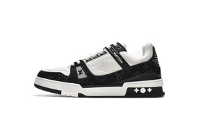 Louis Vuitton Trainer White Black - Luxe Premium Brazil