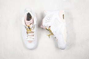 Jordan 6 Retro Gold Hoops - Luxe Premium Brazil
