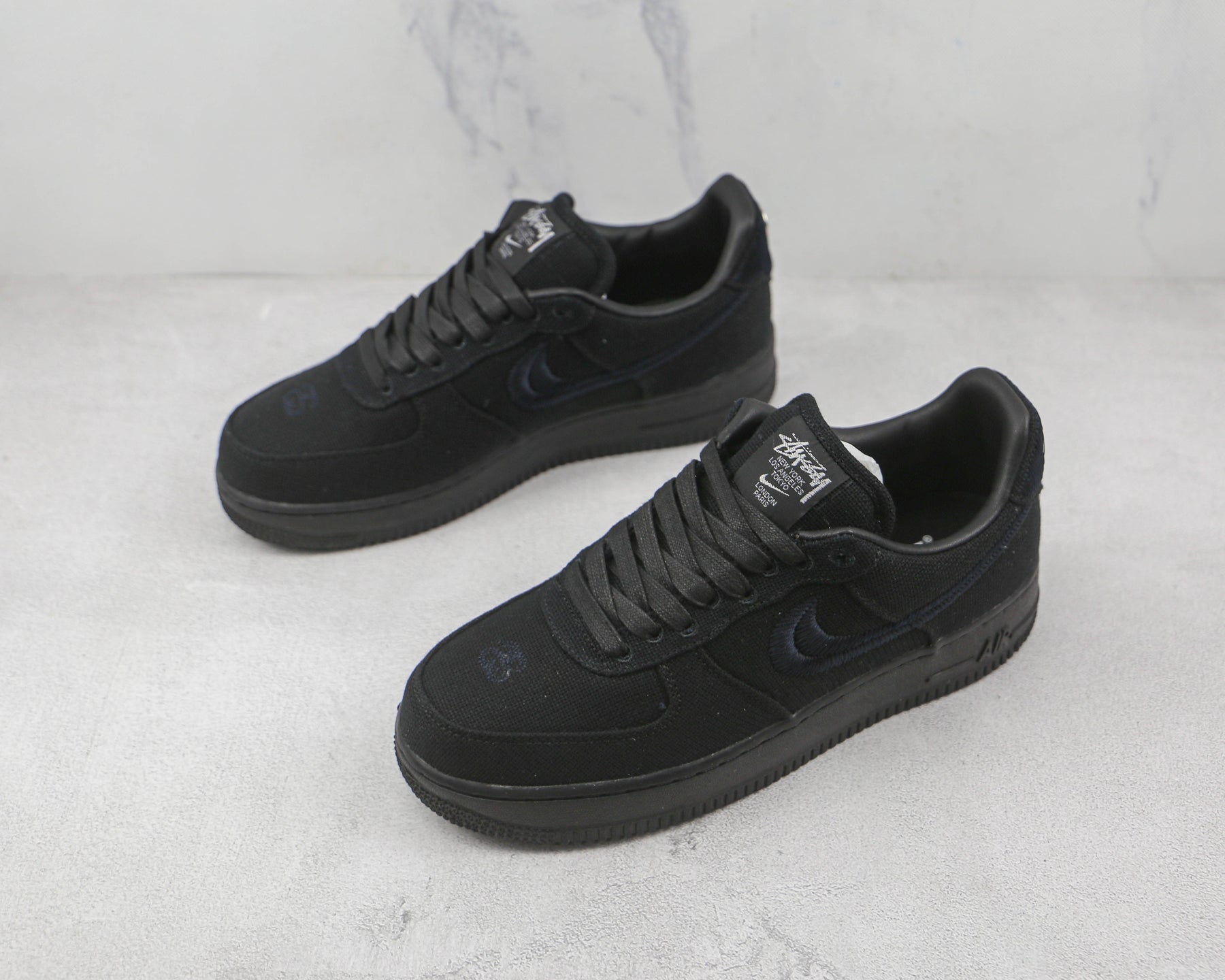 Nike Air Force 1 Stussy Black My Store