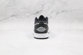 Jordan 1 Low Black Metallic Silver