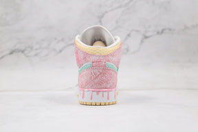 Jordan 1 Mid Paint Drip Luxe Premium Brazil