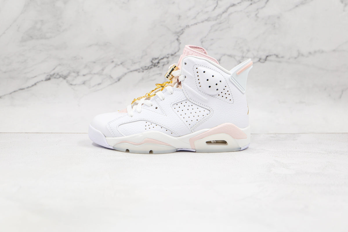 Jordan 6 Retro Gold Hoops