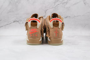 Jordan 6 Retro Travis Scott British Khaki - Luxe Premium Brazil