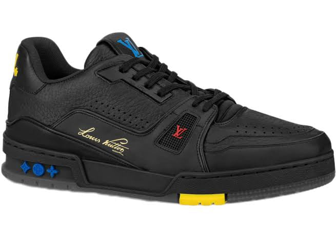 Louis Vuitton Trainer Black Signature - Luxe Premium Brazil