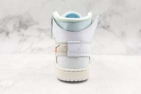 Nike Jordan 1 Retro High x Off White White - Luxe Premium Brazil