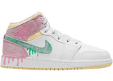Jordan 1 Mid Paint Drip Luxe Premium Brazil