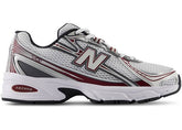 New Balance 740 White Red Luxe Premium Brazil