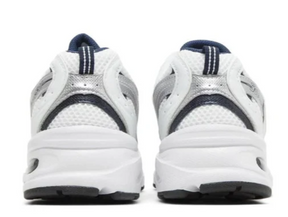New Balance 530 White Silver Navy Luxe Premium Brazil