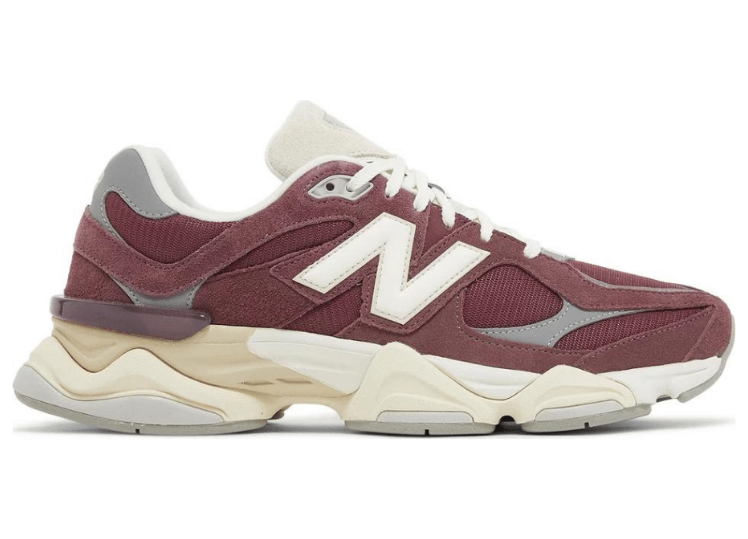 New Balance 9060 Washed Burgundy Luxe Premium Brazil