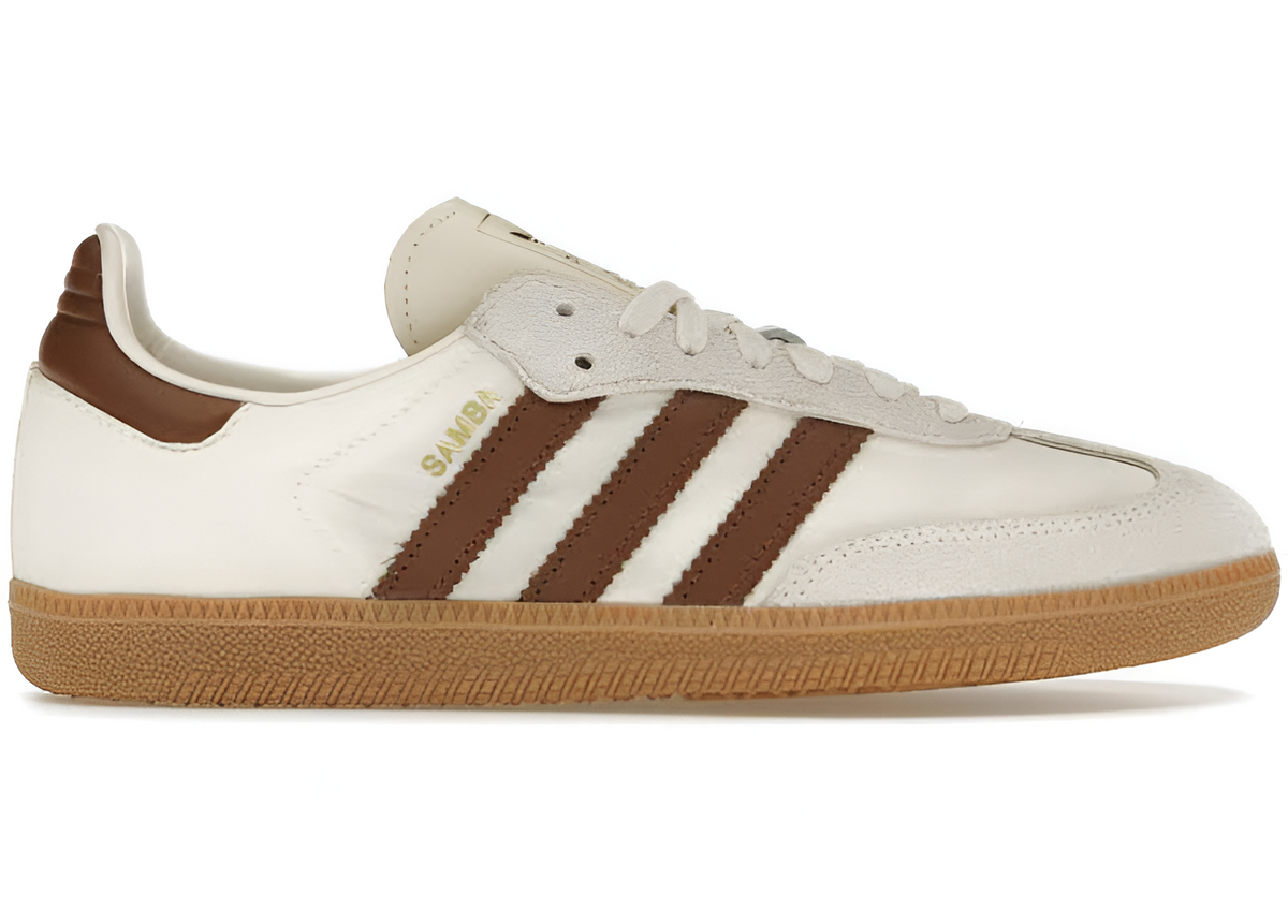 Adidas Samba OG Cream White Preloved Brown Luxe Premium Brazil