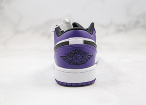 Jordan 1 Low Court Purple White Luxe Premium Brazil