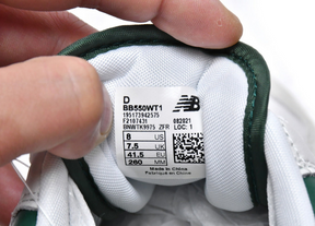 New Balance 550 Green White