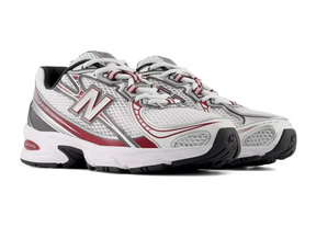 New Balance 740 White Red Luxe Premium Brazil