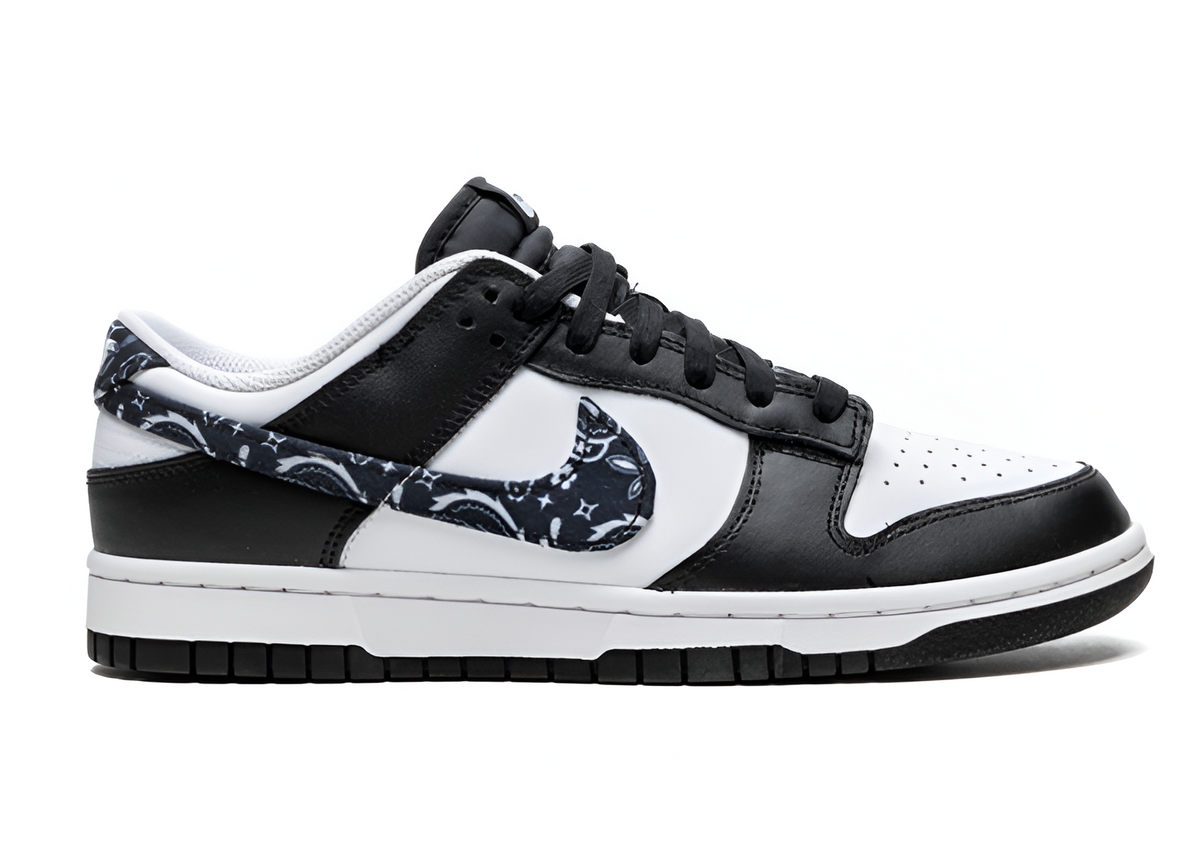 Nike Dunk Low Black Paisley Luxe Premium Brazil