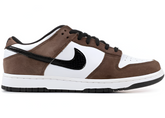 Nike SB Dunk Low White Black Trail End Brown Luxe Premium Brazil