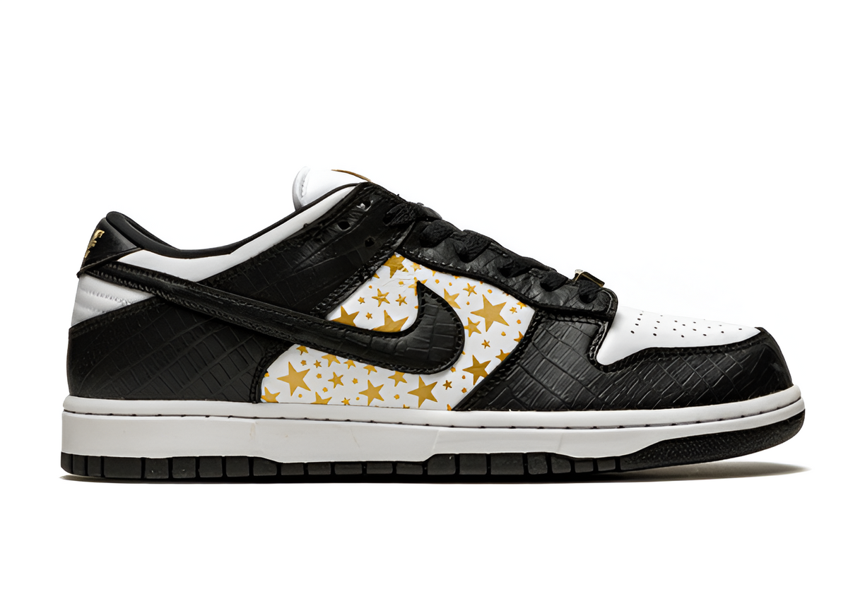 Nike SB Dunk Low Supreme Stars Black Luxe Premium Brazil