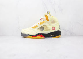Jordan 5 Retro Off-White Sail Luxe Premium Brazil