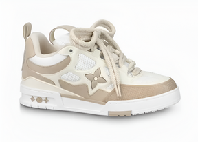 Louis Vuitton LV Skate Sneaker Beige White Luxe Premium Brazil