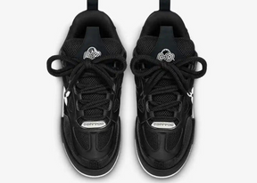 Louis Vuitton LV Skate Sneaker Black White Luxe Premium Brazil