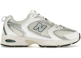 New Balance 530 Sea Salt White Marsh Green Luxe Premium Brazil